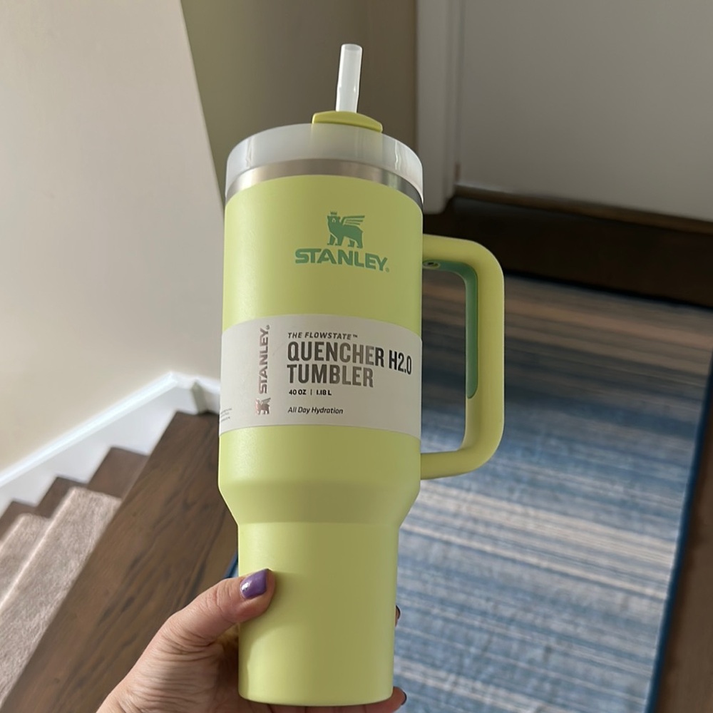 Stanley Green Insulated Water Bottle for Dining